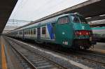Hier R7547 von Roma Termini nach Cassino, dieser Zug stand am 24.12.2014 in Roma Termini. Schublok war 464.220.
