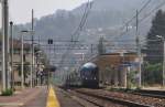 Bahnhof Stresa, im moment fhrt gerade ein Regiozug ein.