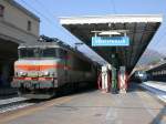 In Ventimiglia findet der Lokwechsel zwischen der SNCF und der FS statt.