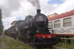 19 may 2013, 685.089 at Torrenieri station, just arrived wit his steam special train.