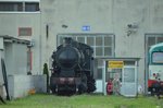Italien: Dampflok FS 740 293 im Depo Venezia Mestre / Venedig 04.05.2016