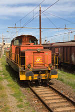 Unbekannte D145 im Bahnhof von Messina aufgenommen aus dem ICN 1963 am 31.03.2023.