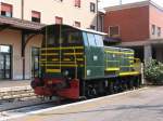 D245.6019 auf Bahnhof Verona Porta Nuova am 3-8-2010.