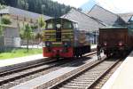 245 6085 am 23-8-2006 im Bhf Tarvisio Boscoverde