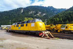 270 743-4 mit einem Bauzug am Brenner gesehen am 23.09.2022