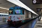 Hier D445 1112 mit R11994 von Borgo S. Lorenzo nach Firenze S.M.N., dieser Zug stand am 20.7.2011 in Firenze S.M.N. 