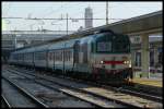 D 445.1040 der FS steht am 17.11.2012 abfahrbereit in Venedig Santa Lucia.