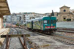 Am 01.04.2023 erreicht ALn 668 3229 als R 12936 Siracusa-Gela den Bahnhof Ragusa. 