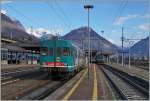 Aln 668 1023 wartet in Domodossola auf einen neuen Einsatz.