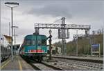 In Borgo San Lorenzo wartet der Aln 668 3217 mit zwei weitern Dieseltriebwagen auf den nächsten Einsatz. 
14. Nov. 2017