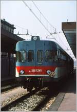 ALn 668 3249 in Cuneo, dem Ausgangspunkt der Tendalinie.