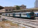 ALn 668 3029, ALn 668 3008 und ALn 668 3005 (keine BR 624 der DB!!) auf Bahnhof Trapani (Sicilien) am 31-5-2008.