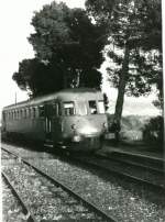 ALn 990 3012 ist an einem warmen Nachmittag im Mai 1983 in Saline di Volterra eingetroffen.