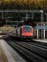 FUC 190 302 h�lt mit dem MI.CO.TRA in Richtung Udine im Bahnhof Ugovizza-Valbruna.