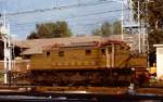 Eine E626 wartet Anfang der 1980er Jahre in Domodossola auf ihren nchsten Einsatz.