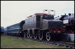 Museum Speyer am 9.8.1999: Drehstrom Elektrolok 431037 der FS im Freigelände.