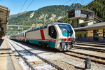 E 402 101-6 steht am 28.09.16 im Bhf.Brenner und ist von der RFI mit dem Archimede Treno misure di Rete Ferroviara Italiana -Messzug- und wartet auf neue Aufgaben.