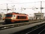 E402 011 auf Bahnhof Milano Stazione Centrale am 15-1-2001.