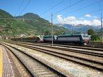 E 405.022 am 07.08.12 abgesetllt am Hbf Bozen