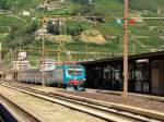 E464 035 In Bahnhof Bozen /Bolzano. 25.07.2010