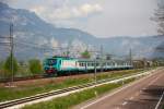 Trento: regionale mit E464 056 - 17/04/2013