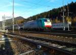 483 013-5 von CAPTRAIN am 8.11.2015 im Bahnhof Tarvisio Boscoverde.
