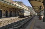 E Lok 633-098 in Taormina-Giardini. Aufnahmedatum: 2. Juli 2013.