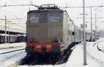 12 feb 1986, Roma termini station : electric locomotive e 636.284.