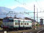 Die BR E 656 091 am 02.11.2007 im Bahnhof von Domodossola.