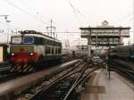 E656 166 auf Bahnhof Milano Stazione Centrale am 15-1-2001.