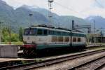 Domodossola am 19.5.2009  Pause fr FS Elektrolok 656437.