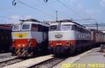 FS E444 086 / E656 302 - Firenze - 15.10.1989