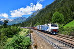 EU43 008 + EU43 003 mit GAG 48867 am 08.07.2020 bei Gossensass.