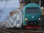 A  TAF  train from Genova to Sestri Levante, here in cavi di Lavagna