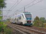 FS ME047  Minuetto  (ALe 501/502.047) running as R4297 between Casale Monferrato and Piacenza, here near Arena Po on the 27th of September in 2008