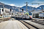 Aufgrund der Umbauarbeiten im Bahnhof Lienz kommt es derzeit oftmals zu einem recht interessanten Betriebsablauf für die Züge von und nach Innichen.