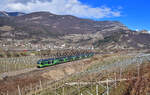 ETR 170 292 am 20.02.2024 bei Rovereto.