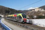 Ein ETR 170 als R 23829 am 07.02.2015 bei San Lorenzo.