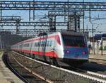 18.07.2018 17:45 FS ETR 460 32 als Frecciargento von Roma Termini nach Ravenna bei der Durchfahrt durch Roma Tiburtina.