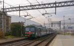 TRENORD Triebzug Le562 019+ALe582 019 'Gavia' unterwegs nach Tirano.


2015-11-17 Colico 