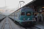 Hier ALe801 015 als R2838 von Venezia Santa Lucia nach	Udine, dieser Triebzug stand am 12.7.2011 in Venezia Santa Lucia.