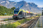 170 279-3 ist in Richtung Verona unterwegs,23.09.2022 in Peri/Italien.