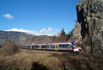 ETR 526 014-8 als R 20719 (Brennero/Brenner - Merano/Meran) bei Vipiteno/Sterzing, 01.12.2018.