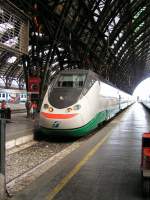 FS ETR500 038 am 29-7-2004 in Milano-Centrale 