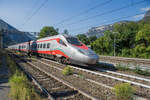 ETR 600 112-9 ist am 23.09.2022 in Richtung Bozen unterwegs,Peri/Italien