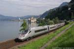 CIS ETR 610 001 am 17.07. bei einer Testfahrt in Chillon 