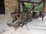 Italien 03.09.14: Bergbau-Ausrüstung im ARCHÄOLOGISCHE BERGWERKSPARK VON SAN SILVESTRO  Das Museeum ist in der Nähe von San Vincenzo.