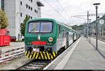 npBDH (50 83 82-39 712-5 I-TN) mit Zuglok E.402B der TRENORD S.r.l. als R 25049 (R11) nach Milano Porta Garibaldi (I) steht im Startbahnhof Chiasso (CH) auf Gleis 11.
[20.9.2019 | 13:15 Uhr]