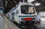 Hier R2020 von Milano Centrale nach Torino Porta Nuova, dieser Zug stand am 11.7.2011 in Milano Centrale.