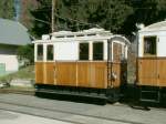Dieses Jahr feierte die Rittnerbahn ihr 100 jhriges Jubilum.Hier die Zahnradlok L2 Bj.1907(nicht betriebsfhig)Von den ursprnglich 4 Loks sind noch 2 Loks erhalten geblieben.Die zweite